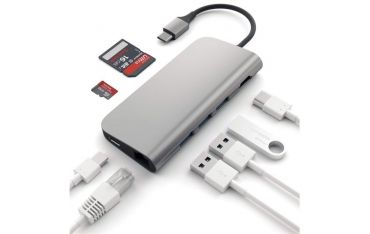 Adattatore Usb-c Multi-porta 4k Ethernet - Space Gray - Satechi - STC.ST-TCMAM