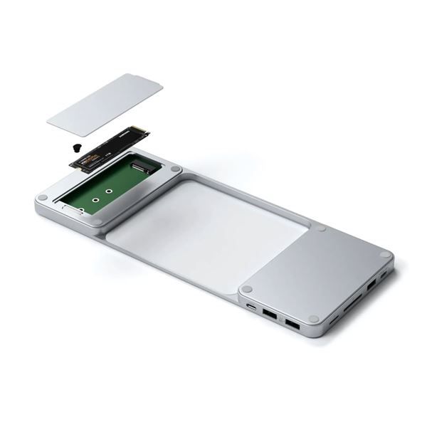Usb-c Slim Dock - Hub Per Imac 24\" Silver - Satechi - STC.ST-UCISDS