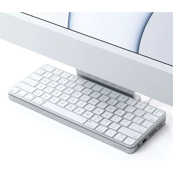 Usb-c Slim Dock - Hub Per Imac 24\" Silver - Satechi - STC.ST-UCISDS