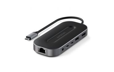 Usb4 Multiport  Adapter With 2.5g Ethernet - Space Gray - Satechi - STC.ST-U4MGEM