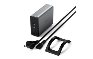 Caricatore Gan Usb-c 165w 4 Porte - Space Gray - Satechi - STC.ST-UC165GM-EU