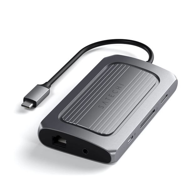 Adattatore Usb4 Multiport 8k - Space Gray - Satechi - STC.ST-U4MA3M