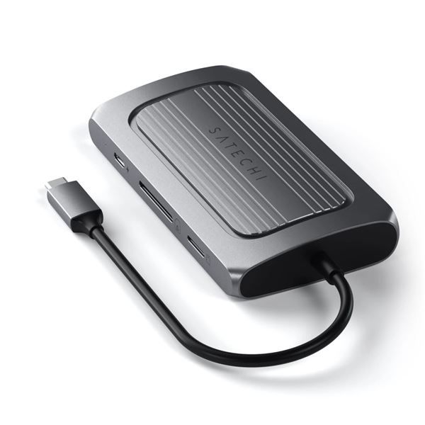 Adattatore Usb4 Multiport 8k - Space Gray - Satechi - STC.ST-U4MA3M