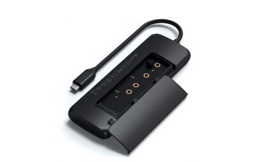 Hub Usb-c Hybrid Multiport Adapter Con Ssd - Black - Satechi - STC.ST-UCHSEK