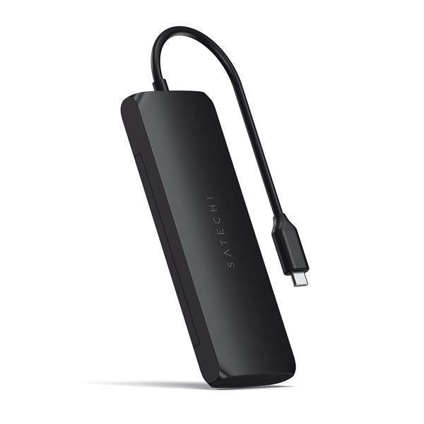 Hub Usb-c Hybrid Multiport Adapter Con Ssd - Black - Satechi - STC.ST-UCHSEK