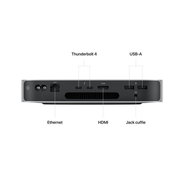 Mac Mini Apple M2 Chip 8-core Cpu And 10-core Gpu 512gb Ssd - Apple - APP.MMFK3T/A