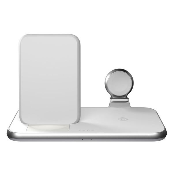 Stand Ricarica Wireless 4-in-1 Bianco - Zens - ZNS.ZEDC15W/00