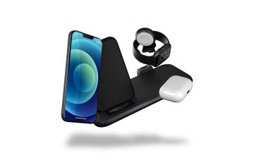 Stand Ricarica Wireless 4-in-1 Alluminio - Zens - ZNS.ZEDC15B/00