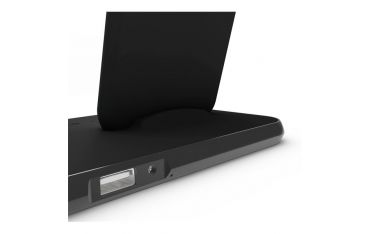 Supporto Ricarica Wireless Qi + Lightning + Usb In Alluminio - Nero - Zens - ZNS.ZEDC06B/00