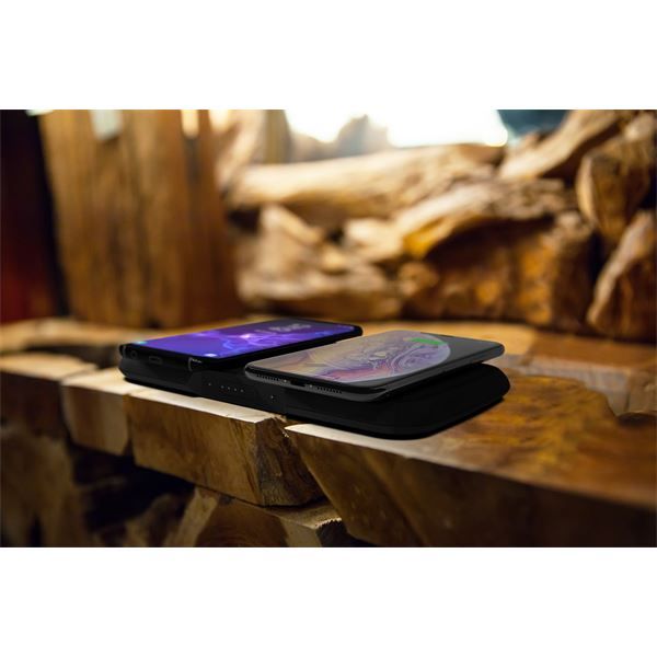 Batteria Esterna Wireless Qi Doppia 9000 Mah - Nero - Zens - ZNS.ZEPB04B/00