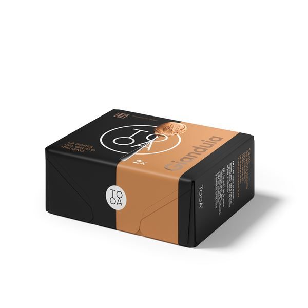 Astuccio Con 2 Gelati - Gianduia - Tooa - TOA.MX-DA-0204