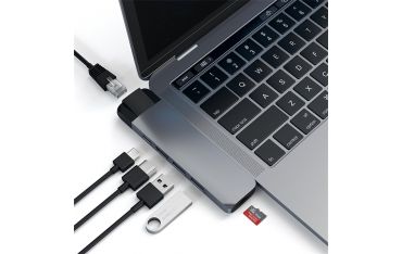 Pro Hub Usb-c Con Ethernet + Hdmi 4k Space Gray - Satechi - STC.ST-TCPHEM