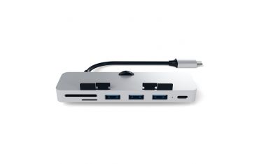 Pro Hub Usb-c Alluminio Con Aggancio Per Imac E Imac Pro Silver - Satechi - STC.ST-TCIMHS