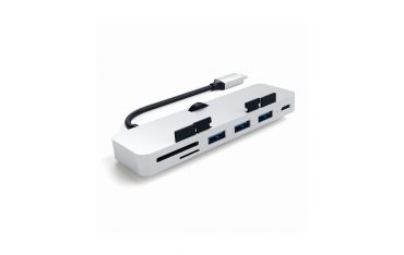 Pro Hub Usb-c Alluminio Con Aggancio Per Imac E Imac Pro Silver - Satechi - STC.ST-TCIMHS