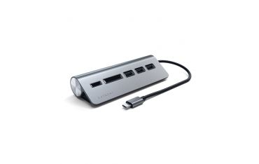 Hub Usb-c Con Card Reader Con Cavo Space Gray - Satechi - STC.ST-TCHCRM