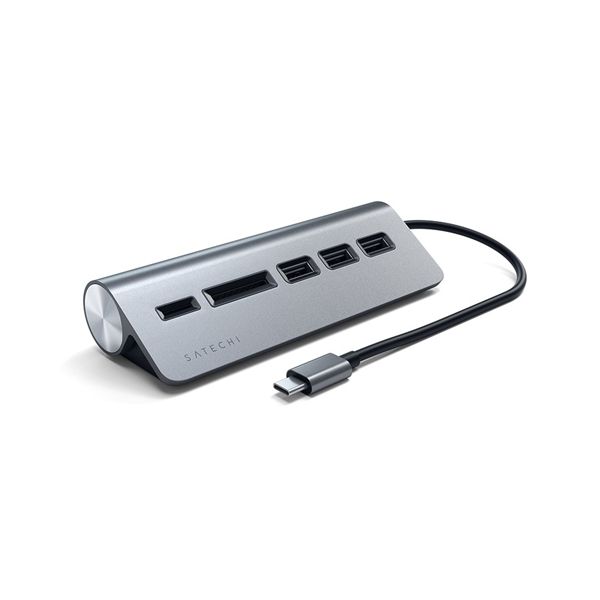 Hub Usb-c Con Card Reader Con Cavo Space Gray - Satechi - STC.ST-TCHCRM