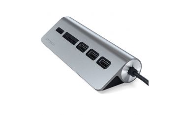 Hub Usb-c Con Card Reader Con Cavo Space Gray - Satechi - STC.ST-TCHCRM