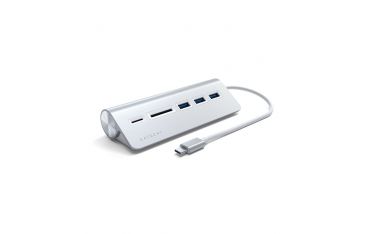 Hub Usb-c Con Card Reader Con Cavo Silver - Satechi - STC.ST-TCHCRS
