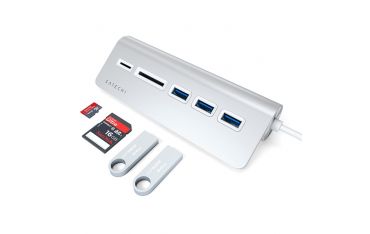 Hub Usb-c Con Card Reader Con Cavo Silver - Satechi - STC.ST-TCHCRS