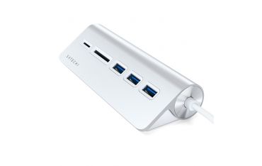 Hub Usb-c Con Card Reader Con Cavo Silver - Satechi - STC.ST-TCHCRS