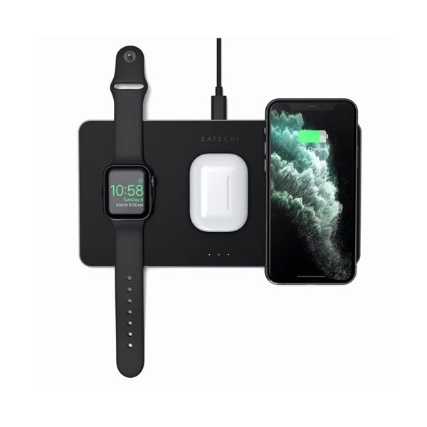 Tappetino Di Ricarica Trio Wireless - Satechi - STC.ST-X3TWCPM