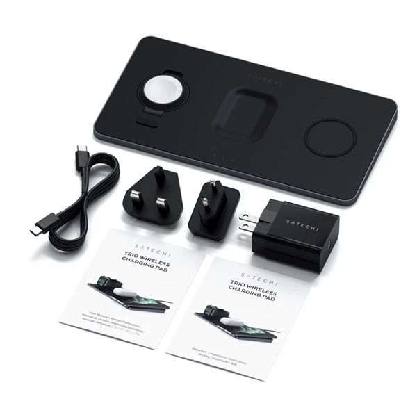 Tappetino Di Ricarica Trio Wireless - Satechi - STC.ST-X3TWCPM