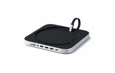 Supporto Con Hub In Alluminio Per Mac Mini - Silver - Satechi - STC.ST-ABHFS
