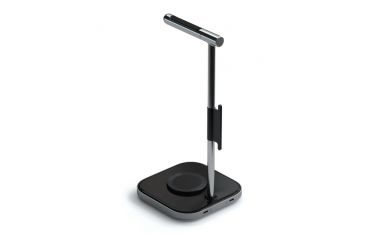 Stand Per Cuffie Con Ricarica Wireless 2in1 - Space Gray - Satechi - STC.ST-UCHSMCM