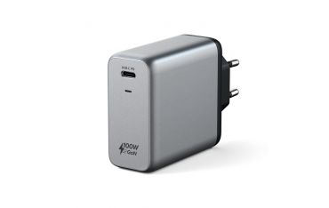 Alimentatore Gan Usb-c Da Parete 100w - Space Gray - Satechi - STC.ST-UC100WSM-EU