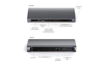 Docking Station Thunderbolt 4 - Satechi - STC.ST-UCT4DM