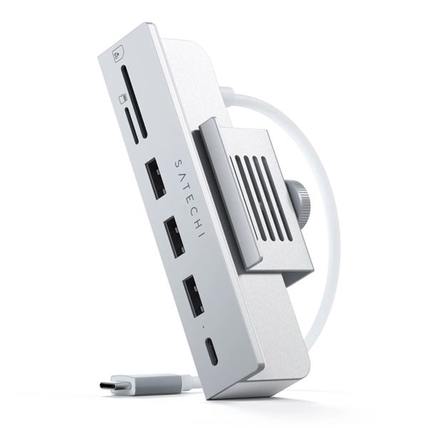 Hub Usb-c Con Morsetto Per Imac 24 - Silver - Satechi - STC.ST-UCICHS
