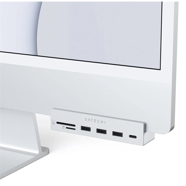 Hub Usb-c Con Morsetto Per Imac 24 - Silver - Satechi - STC.ST-UCICHS