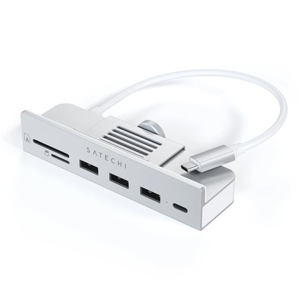 Hub Usb-c Con Morsetto Per Imac 24 - Silver - Satechi - STC.ST-UCICHS