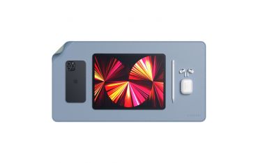 Deskmate - Sottomano In Ecopelle - Blu/verde - Satechi - STC.ST-LDMBL