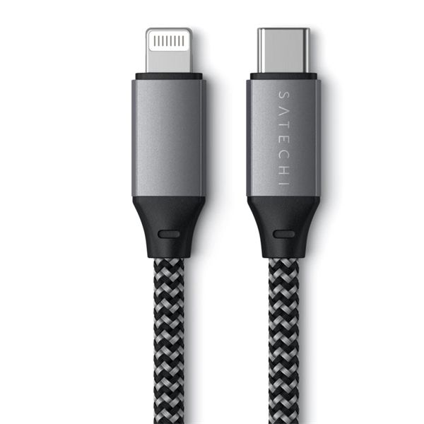 Cavo Usb-c Lightning 25cm - Space Gray - Satechi - STC.ST-TCL10M