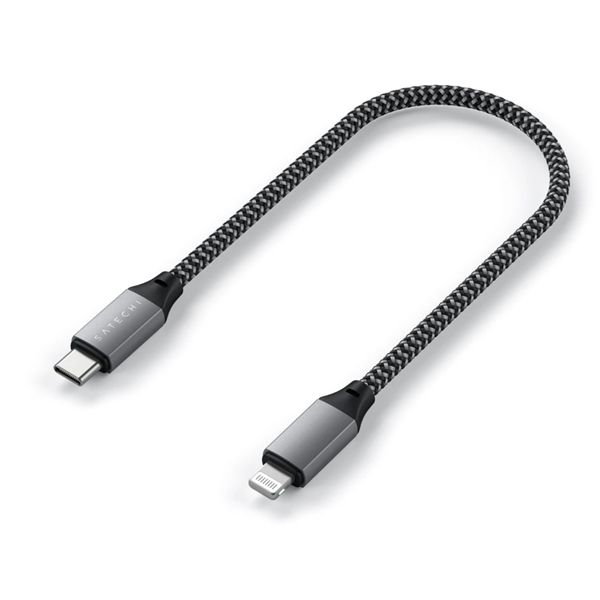 Cavo Usb-c Lightning 25cm - Space Gray - Satechi - STC.ST-TCL10M