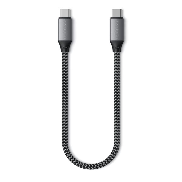 Cavo Usb-c A Usb-c 25cm - Space Gray - Satechi - STC.ST-TCC10M