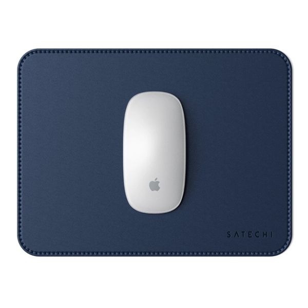 Tappetino Per Mouse In Ecopelle - Blu - Satechi - STC.ST-ELMPB