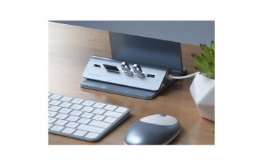 Hub Usb-c Con Card Reader Con Cavo - Blu - Satechi - STC.ST-TCHCRB