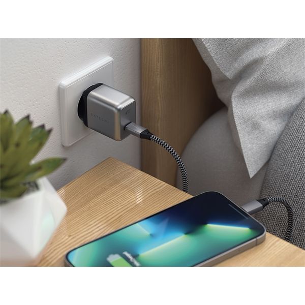 Caricabatterie Da Muro Usb-c Gan 30w - Satechi - STC.ST-UC30WCM-EU