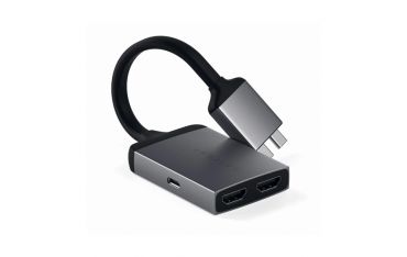 Adattatore Hdmi Type-c Doppio - Space Gray - Satechi - STC.ST-TCDHAM