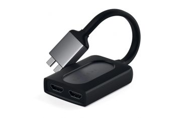 Adattatore Hdmi Type-c Doppio - Space Gray - Satechi - STC.ST-TCDHAM