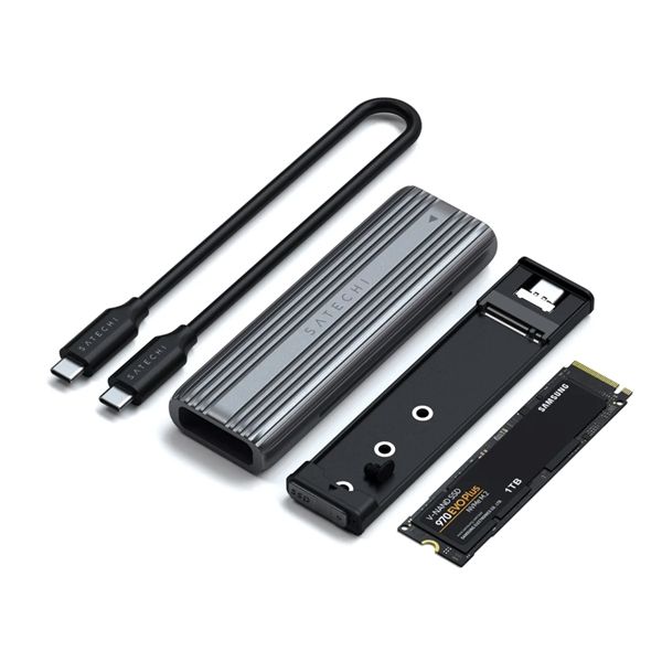 Usb-c Nvme And Sata Ssd Enclosure - Satechi - STC.ST-UCNSEM