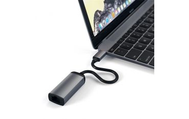 Adattatore Usb-c A Ethernet Space Gray - Satechi - STC.ST-TCENM