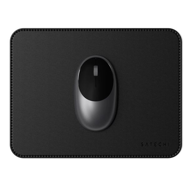 Tappetino Per Mouse In Ecopelle - Nero - Satechi - STC.ST-ELMPK