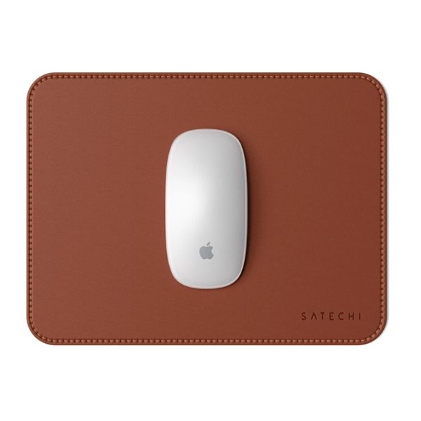 Tappetino Per Mouse In Ecopelle - Terra Di Siena - Satechi - STC.ST-ELMPN