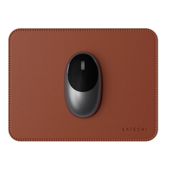 Tappetino Per Mouse In Ecopelle - Terra Di Siena - Satechi - STC.ST-ELMPN
