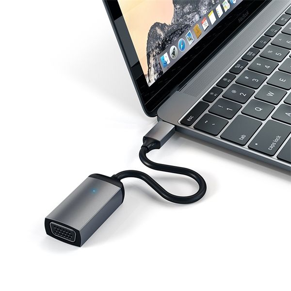Adattatore Usb-c A Vga Space Gray - Satechi - STC.ST-TCVGAM