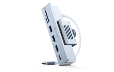 Hub Usb-c Con Morsetto Per Imac 24 - Blu - Satechi - STC.ST-UCICHB