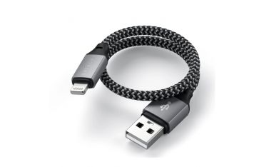 Cavo Usb-a Lightning 25cm - Space Gray - Satechi - STC.ST-TAL10M